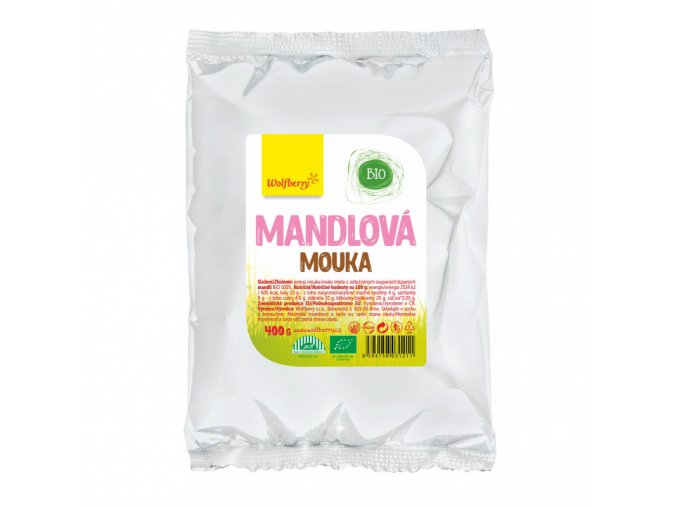 Wolfberry BIO Mandlová mouka 400 g