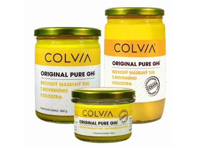 Colvia Ghí original pure z bovinního colostra