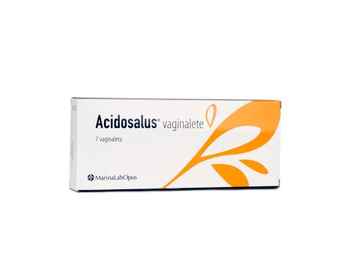 ACIDOSALUS® Vaginalete 7 čípků