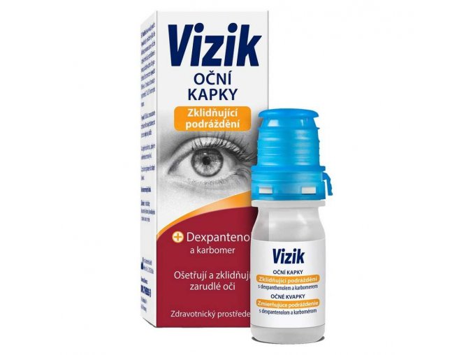 Vizik Oční kapky zklidňující podráždění 10 ml