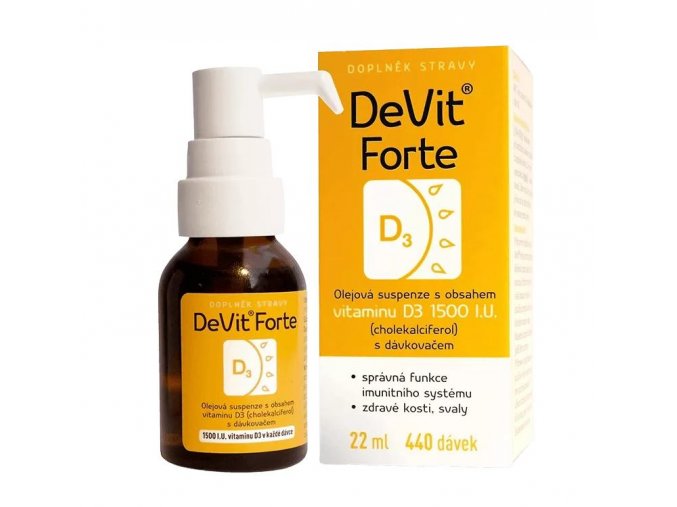 DeVit Forte 1500 I.U. 22 ml 440 dávek