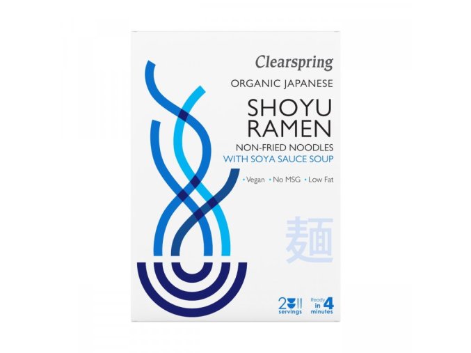 Clearspring BIO Shoyu Ramen - Japonská nudlová polévka se sójovou omáčkou 2x 105 g