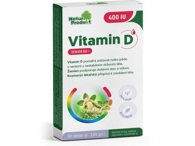 naturprodukt vitamin d senior 30 tbl