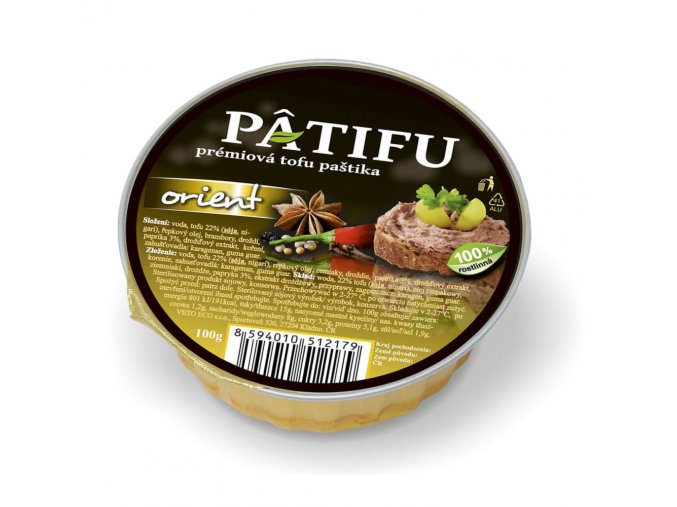 Pâtifu Paštika orient 100g