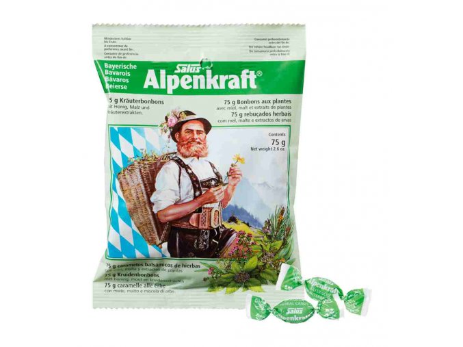 Salus Alpenkraft - bylinné bonbony 75 g