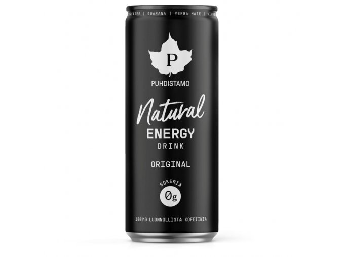 Puhdistamo Natural Energy Drink Orgininal 330 ml