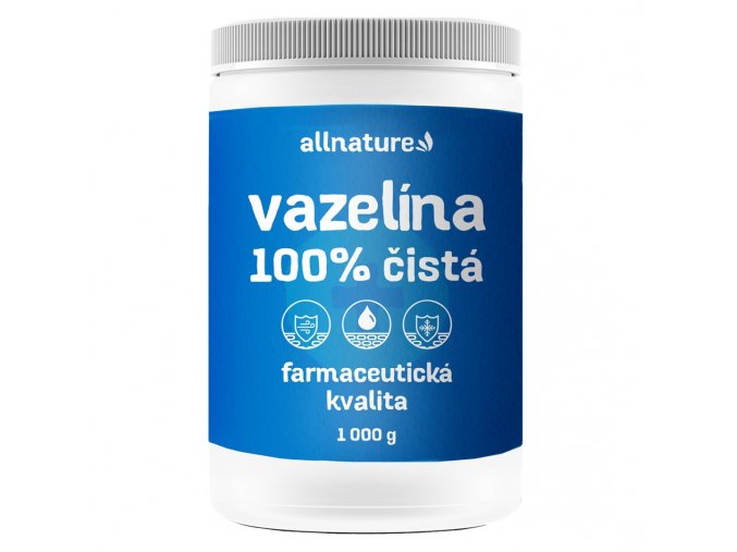 Allnature Vazelína 100% čistá farmaceutická kvalita 1000 g