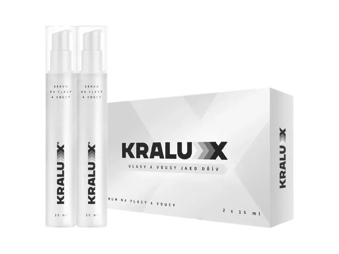 Kralux - sérum na vlasy a vousy 2 x 15 ml