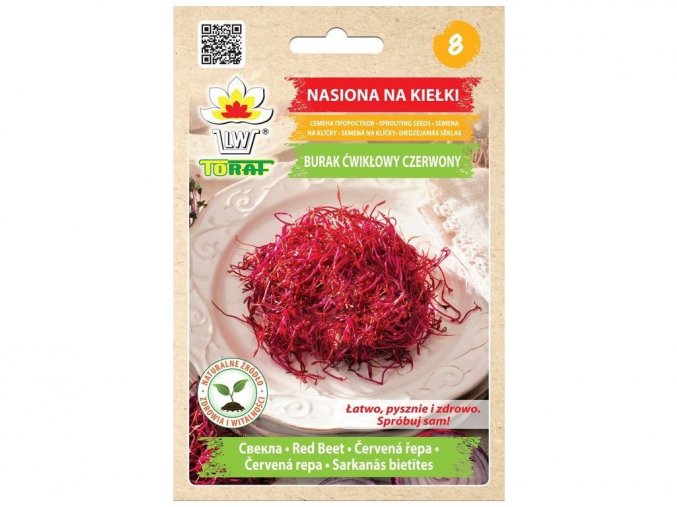 MultiFlora Červená řepa - semena na klíčení 10 g