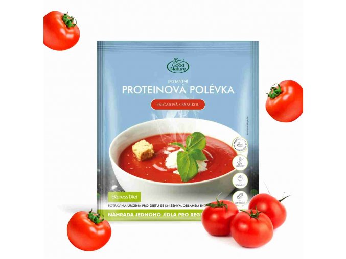 Express Diet Proteinová polévka rajčatová s bazalkou 60 g