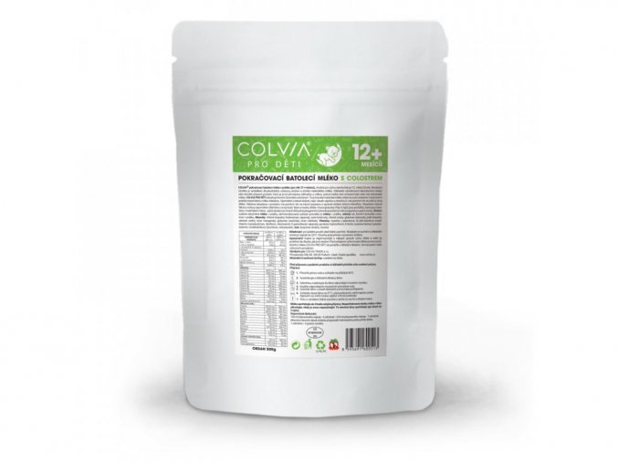 Colvia Pokračovací sušená mléčná výživa s colostrem 12+ 1500 g