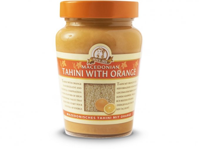 116346 haitaglou makedonske tahini s pomerancem 350 g