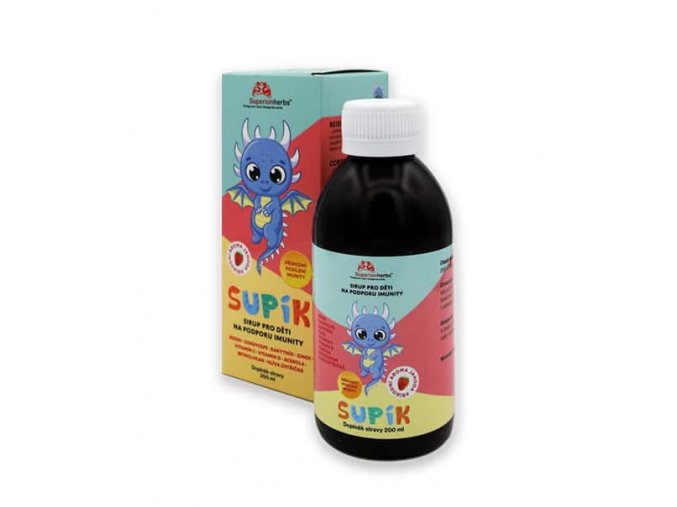 Superionherbs Supík – sirup pro děti na podporu imunity 200 ml