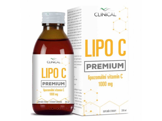 LIPO C premium Tekutý lipozomální vitamin C 1000 mg 250 ml