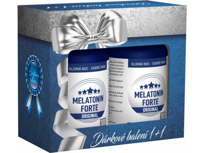 Melatonin FORTE Original 100 tbl. Dárkové balení 1+1