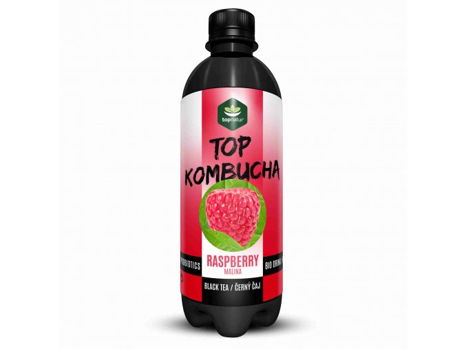 TOP BIO Kombucha Malina 500 ml