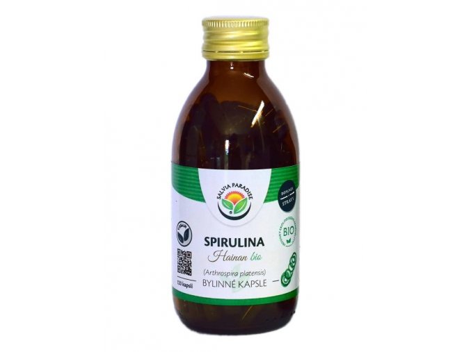 Spirulina kapsle BIO 120 ks