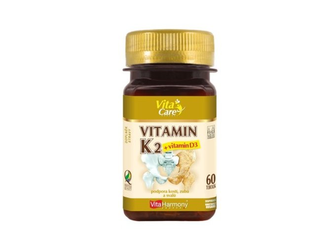 VitaHarmony Vitamin K2+D3 60 tob.