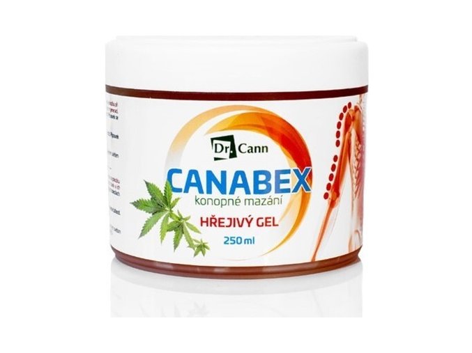 Dr.Cann CANABEX konopné mazání hřejivý gel 250 ml