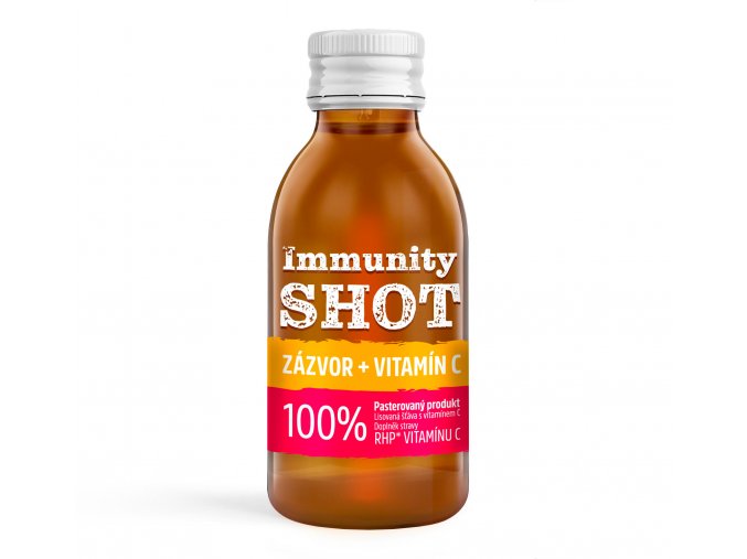 Immunity SHOT šťáva Zázvor + Vitamín C 150 ml
