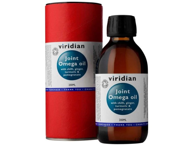Viridian Bio Omega olej na klouby (Joint Omega Oil) 200 ml DMT: 29.09.2023