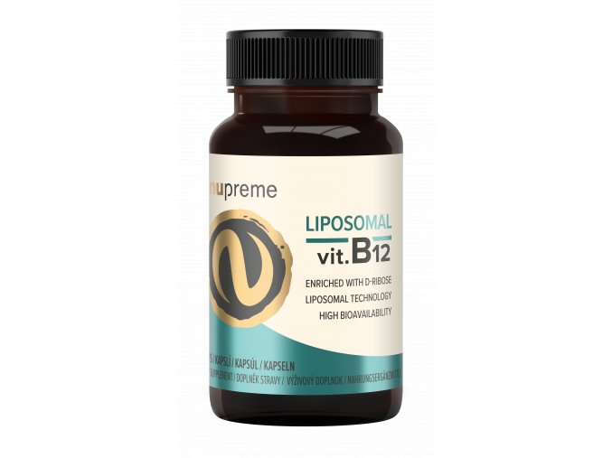 Liposomal Vit. B12 30 kapslí NUPREME