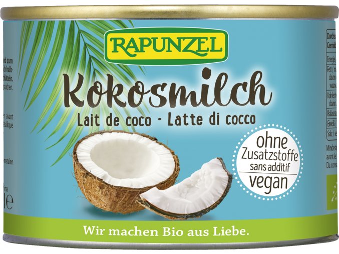20313 bio kokosove mleko rapunzel 200 ml