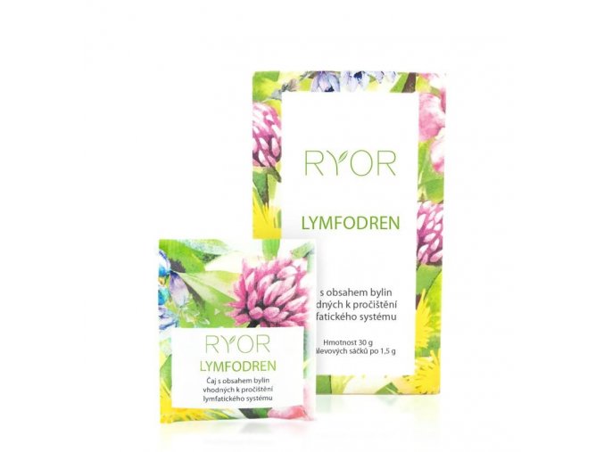 Ryor Lymfodren bylinný čaj 20x1.5g