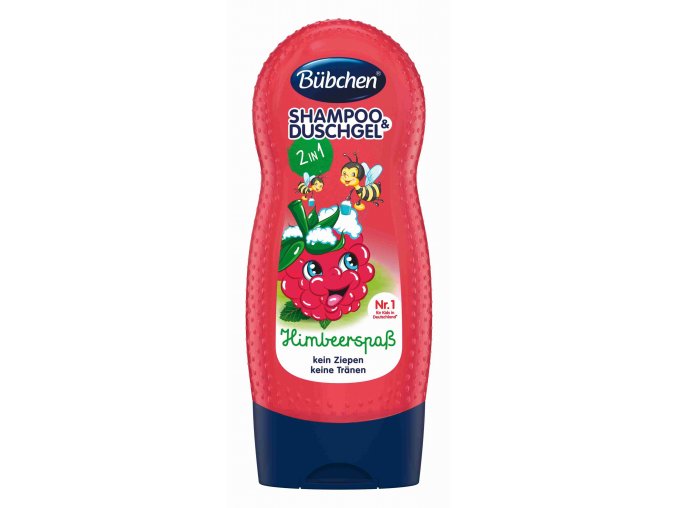 Bübchen Kids Šampon a sprchový gel - malina 230 ml
