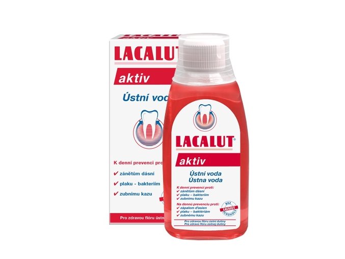 Lacalut Aktiv ústní voda 300 ml