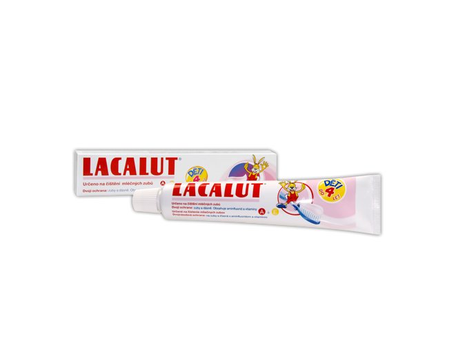 Lacalut dětská zubní pasta pro děti od 0 do 4 let 50 ml