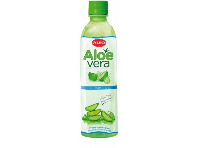 ALEO Aloe Vera drink s dužinou 500 ml kokosová voda