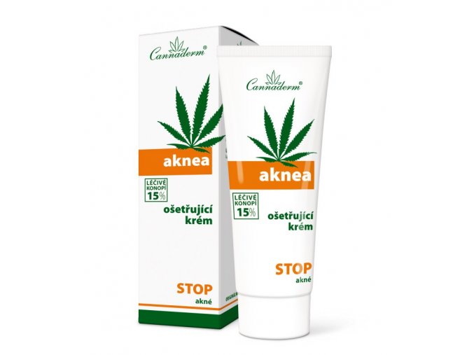 Cannaderm Ošetřující krém Aknea 75 g