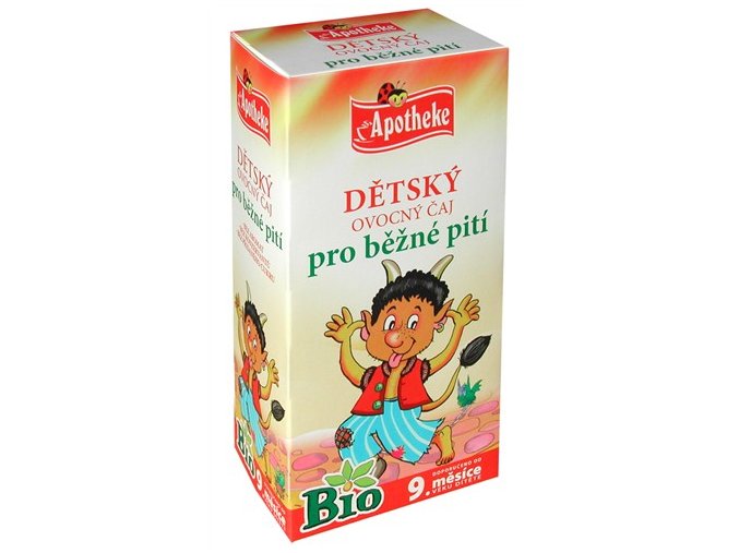 Apotheke Bio Dětský čaj ovocný Čertík 20x2g