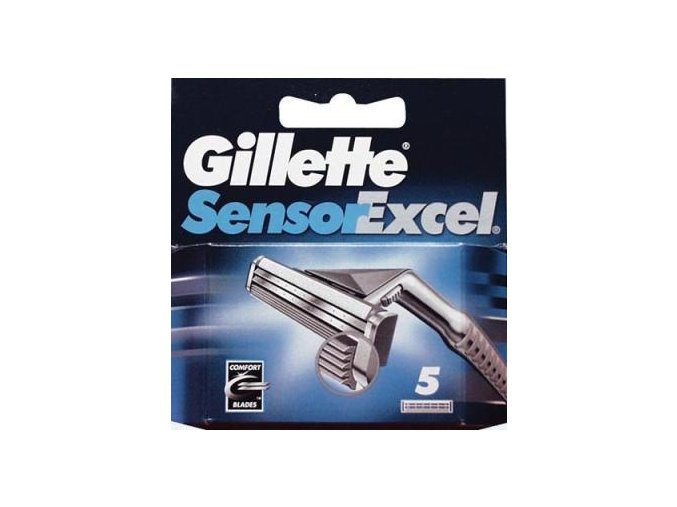 Gillette Náhradní hlavice Gilltette Sensor Excel 5 ks