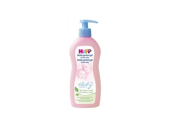 HIPP Dětský sprchový gel na tělo a vlásky 400 ml