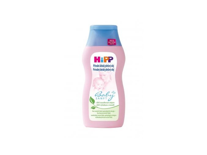 HIPP Dětský jemný pleťový olej 200 ml