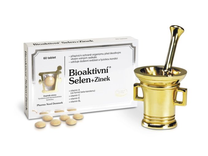 Pharma Nord Bioaktivní Selen + Zinek 60 tbl.