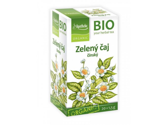 Apotheke Bio Zelený čaj čínský 20x1,5g