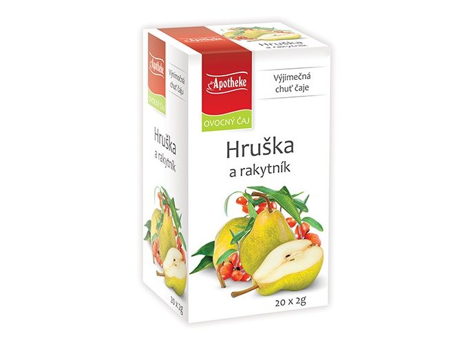 Apotheke Hruška a rakytník čaj 20x2g