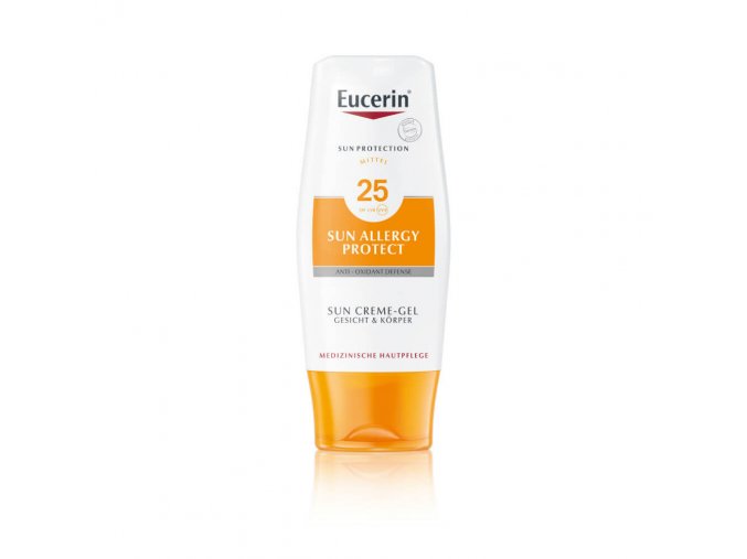 Eucerin Sun Ochranný krémový gel na opalování proti sluneční alergii SPF25 150ml