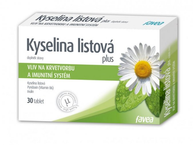 Favea Kyselina listová plus 30 tbl.