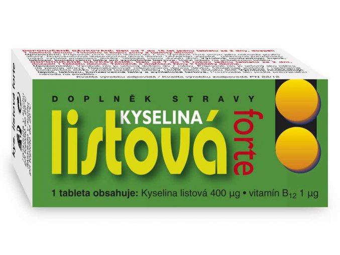 Naturvita Kyselina listová forte 60 tbl.