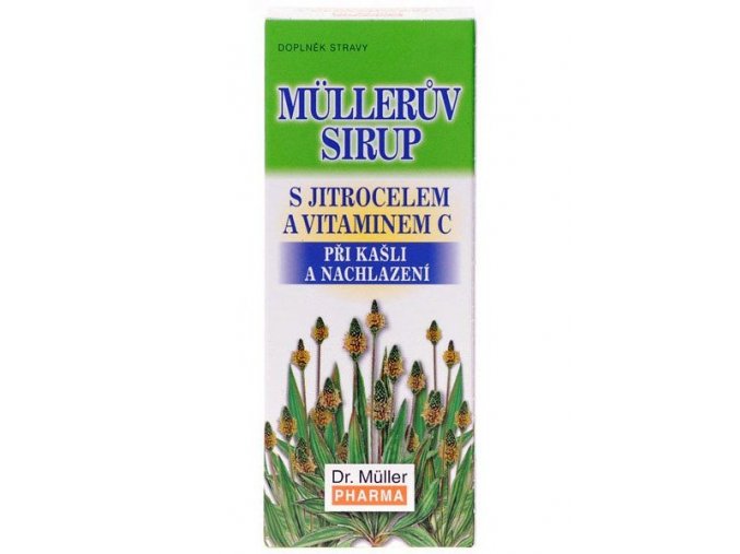 Dr. Muller Müllerův sirup s jitrocelem a vitaminem C 130g