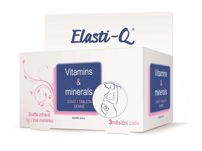Elasti Q Vitamins & Minerals 90 ks