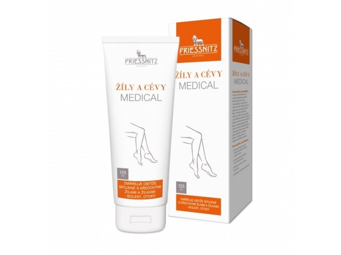 Priessnitz Mazání na žíly a cévy Medical 125 ml