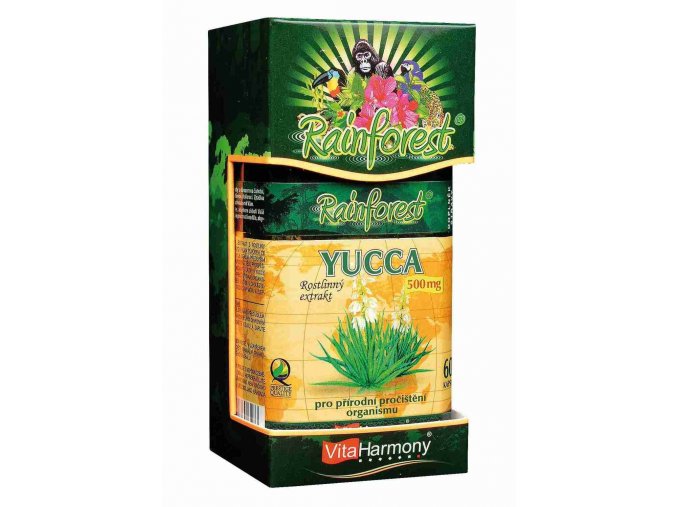 VitaHarmony Yucca 500mg 60 kapslí