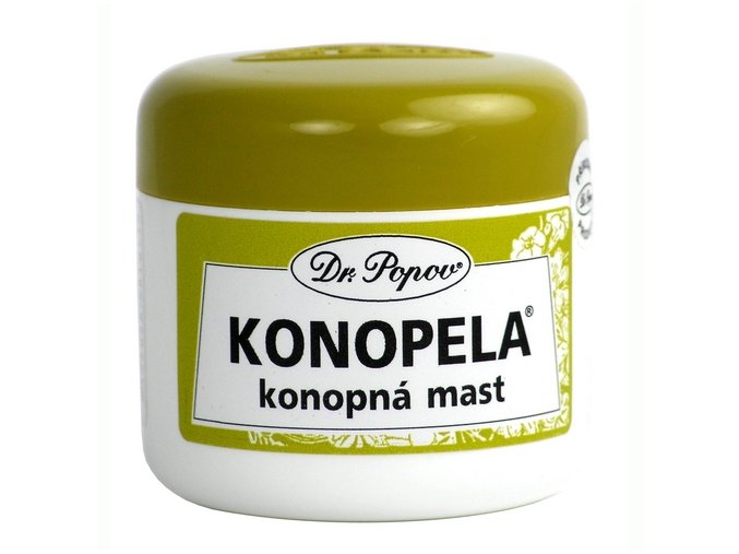 Dr. Popov Konopná mast Konopela 50 ml DMT: 31.05.2023