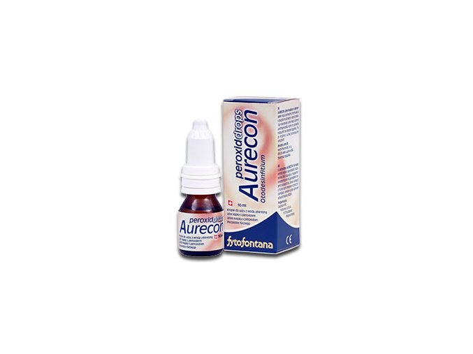 Herb Pharma Aurecon ušní kapky s peroxidem 10 ml