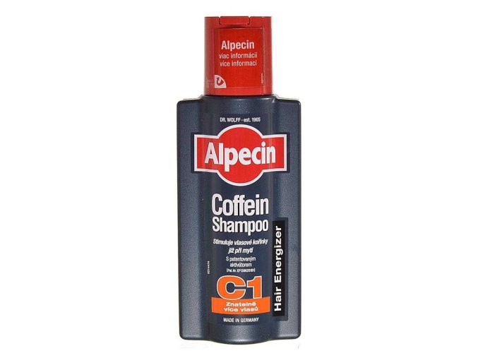 Alpecin Kofeinový šampon proti vypadávání vlasů C1 (Energizer Coffein Shampoo) 250 ml